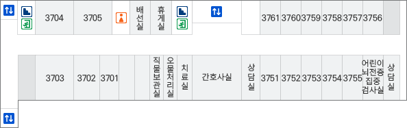 3층 원내 위치도