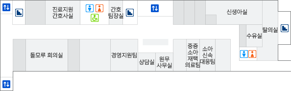 4층 원내 위치도