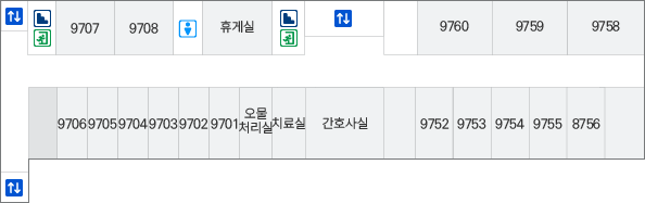 9층 원내 위치도